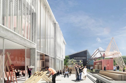 Sie sehen das Haus als Labor, in dem sich angehende Architekten und die Nachbarschaft begegnen.<br />