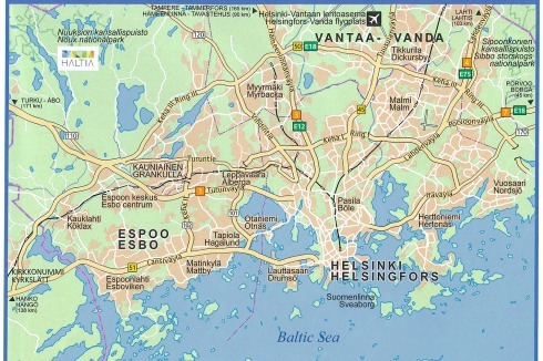 Die Metropolregion Helsinki umfasst 12 Gemeinden<br />