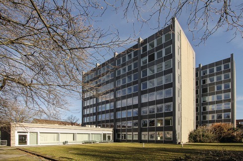 Umbau Bürohaus in Wohnungen für Flüchtlinge, München<br />