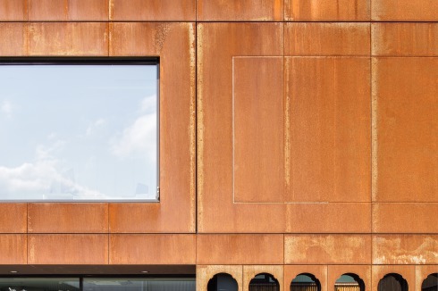 Stahl – als Recyclingmaterial und als hochwertige Fassade.<br />