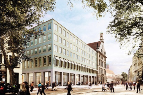 <span class="Bold"><strong>1. Preis</strong></span> Mit minimalen Eingriffen, so die Jury, heben Morger Partner Architekten den Geist der Historie der Gebäude hervor. Kaufhaus Südwest­ecke<br />