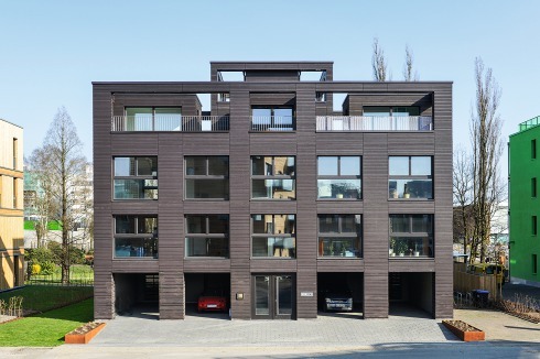Für den Bautyp Stadthaus entwickelten  Fusi &amp; Ammann Architekten gemeinsam mit der Schwörer Haus KG einen Stadthaustyp ...<br />