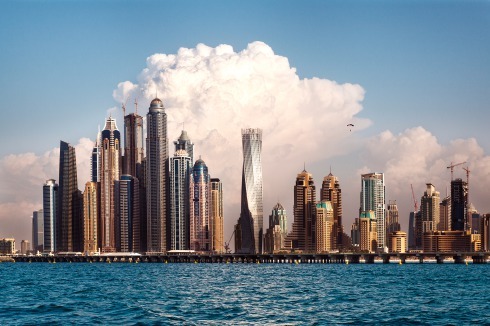 Vorbild für die Dubai Marina ist die Skyline von New York<br />