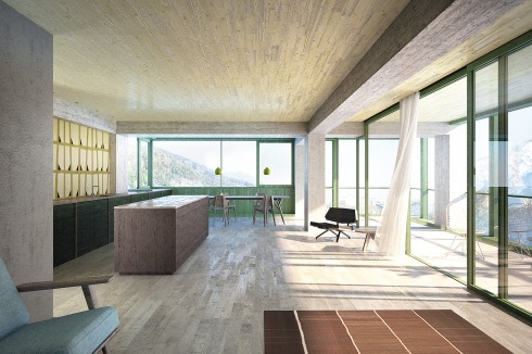  Buchner Bründler Architekten erhielten 2015 im Wettbewerb für die Bebauung des Ruag Areals im schweizerischen Unter­seen den 2. Preis.<br />