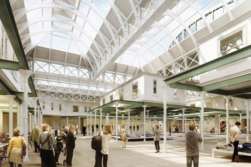 <span class="Bold"><strong>Engere Wahl</strong> </span>Diener &amp; Diener Architekten mit Sergison Bates Architects, East Architecture und Graphic Thought Facility<br />