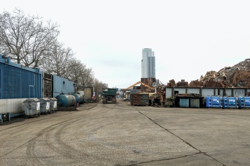 Industrielle Brachen im Zentrum von Brüssel werden als Lagerfläche genutzt.<br />