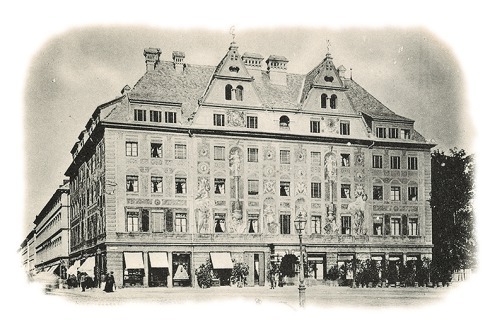 Der Zustand nach Umbau des ursprünglichen Hauses.<br />