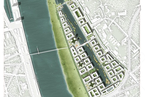 <strong>Teilnehmer</strong> Städtebauliches Konzept Trint + Kreuder d.n.a., Köln, mit greenbox Landschaftsarchitekten, Köln<br />