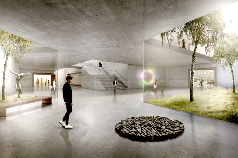 Anerkennung: Staab Architekten GmbH, Berlin - Innenperspektive<br />