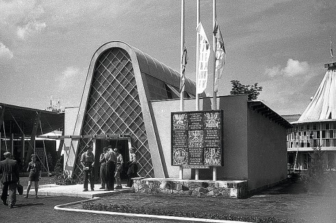 Pavillon „Handel &amp; Versorgung“<br />