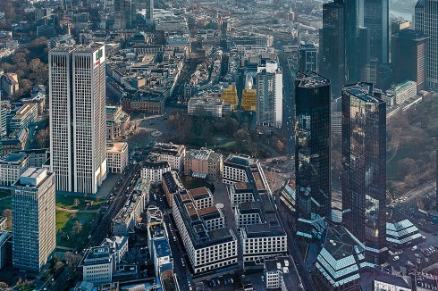 Blick auf das Frankfurter Opernquartier<br />