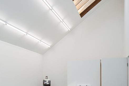 ... und innen ein White Cube.