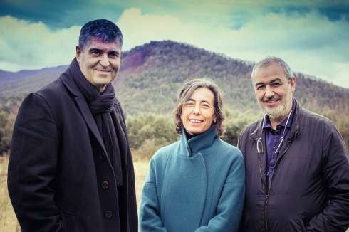 <span class="Bold">RCR Arquitectes: Rafael Aranda, Carme Pigem, Ramon Vilalta (v.l.n.r.)</span><br />