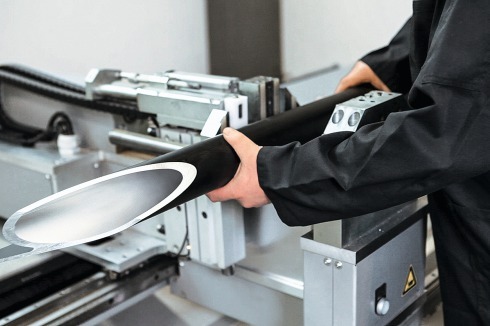 Die Elemente des Profils werden im Werk automatisch zugeschnitten.<br />