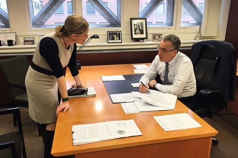 Im Gespräch: David L. Reifman und Eleanor Gorski<br />