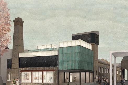 Für die Goldsmiths Art Gal­lery in London, das bisher größte Projekt von Assemble, werden verschiedene <br />Teile eines denkmalge­schüt­z­ten viktorianischen Badehauses in Laurie Grove umgenutzt.<br />