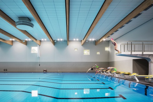 bauwelt schwimmbad blu in potsdam