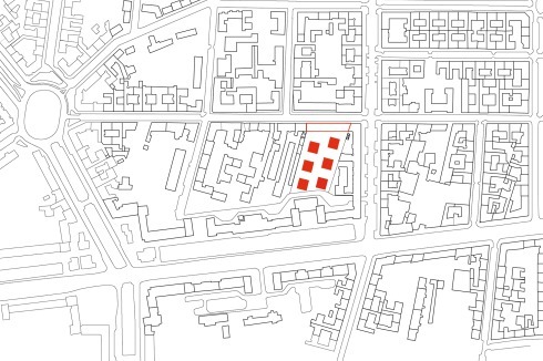 Das Projekt: sechs Punkthäuser mit 144 Wohnungen in der Liebigstraße, ein Riegel mit 47 Wohnungen an der Rigaer Straße.<br />