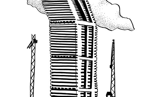 Hochhaus aus dem Film High-Rise (2015): Zweifelhaftes Heilsversprechen eines autarken Gebäudes<br />