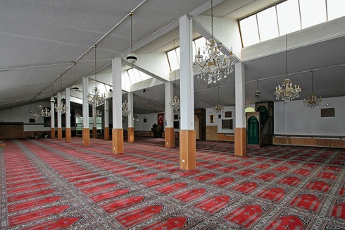 ... heute Standort Zentralmoschee<br />