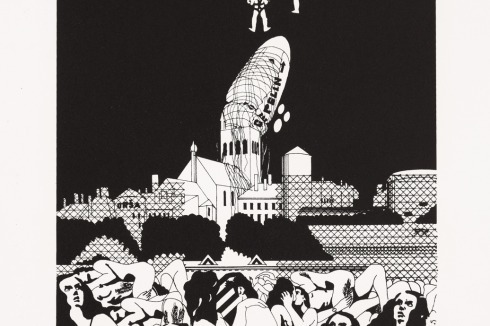 Ülevi Eljand, <strong>Außerirdische in Tallinn</strong>, 1973/2002<br />