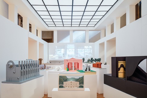 Die PoMo-Modelle aus dem Deutschen Architekturmuseum<br />