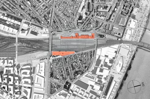 Weiter südlich und am Fluss befinden sich bedeutende Stadtentwicklungsgebiete.<br />