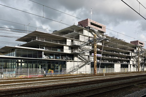 Gesamtansicht von einem der Bahngleise.<br />