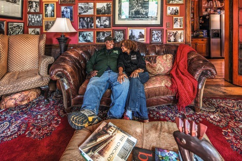 Mell and Angela Monroe, die Betreiber des Welcome Inn Manor Bed &amp; Breakfast<br />