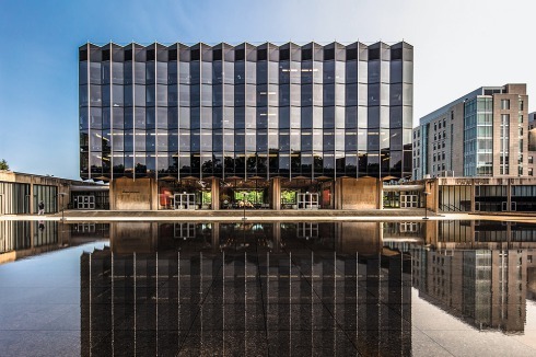 D’Angelo Law Library, University of Chicago Campus, 1121 E. 60th, Ero Saarinen, 1959 <br />