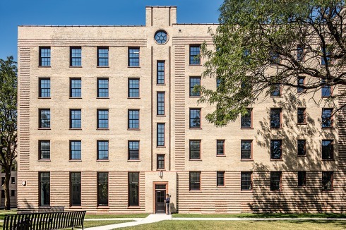 Rosenwald Apartments, Michigan Avenue 47th, 421 bezahlbare Wohnungen, Ernest Grunsfeld Jr., 1929, renoviert 2016<br />
