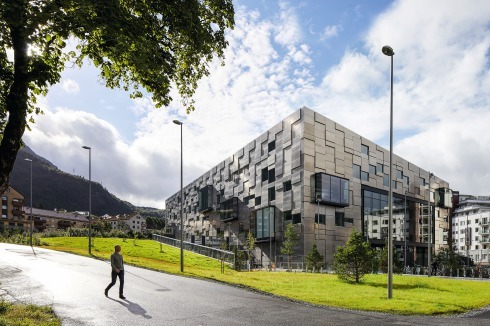 Die Freiraumplanung übernahm ebenfalls Snøhetta.<br />
