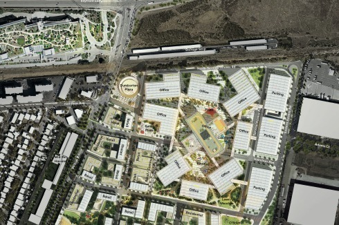 In Menlo Park plant OMA für Facebook den „Willow Campus“: ein Stadtviertel mit Büros und Wohnun­gen.<br />