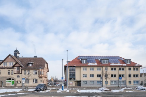 Am Rand des ehemaligen Schlachthofs befindet sich das Technische Rathaus von Wernigerode, ganz in der Nähe zukünftiger Entwicklungsräume wie dem Areal des alten Sägewerks<br />