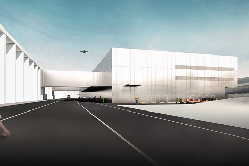 Der neue Terminal 1-E am Pier Nord<br />