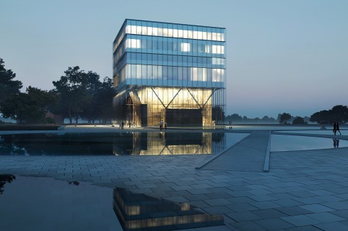 <strong><span class="Bold">1. Preis </span></strong>Dorte Mandrup mit Marianne Levinsen gehörten zu einem der drei geladenen Architekturbüros und konnten sich gegen die dreizehn Mitbewerber durchsetzen.<br />
