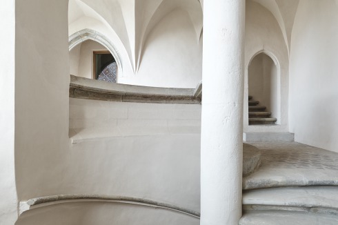 Treppenturm aus der Bauphase um 1500<br />