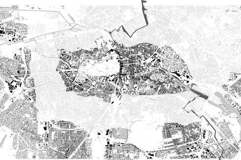 So sind Ost- und West-Berlin über den Mauerstreifen hinweg bis 2016 tatsächlich zusammengewachsen.<br />