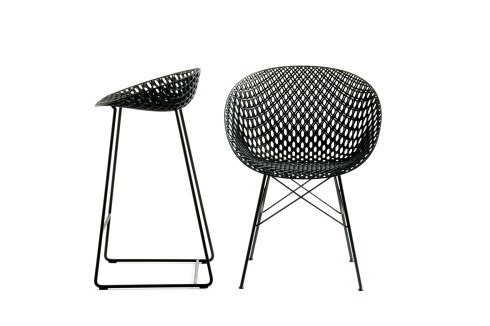 Stuhl und Barhocker <strong>Matrix</strong> von Tokujin Yoshioka für Kartell<br />