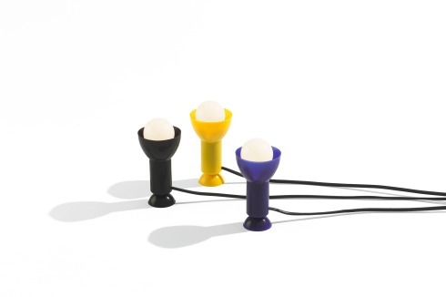 Saugnapf-Lampe <strong>Ventosa</strong> von Achille und Pier Giacomo Castiglioni, Re-Edition bei Flos<br />