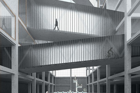 „New Density“, die Bachelorar­beit von Jonas Illigmann und Luise von Zimmermann<br />