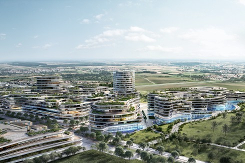 Mit dem Projekt „SpringPark Valley“ in Bad Vilbel soll bis 2024 die „Smart City“ Europas entstehen.<br />