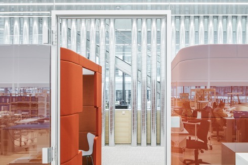 ... dahinter der Bürobereich<br />