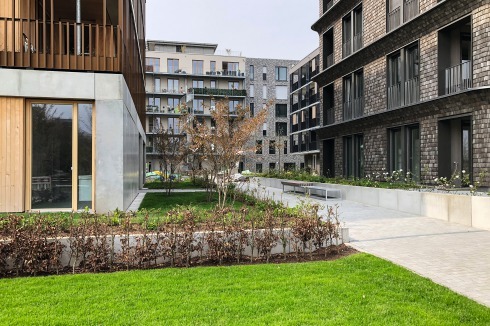 Die rund 800 Bewohner der Stadtausstellung sind die Pioniere des neuen Neckarbogen-Quartiers.<br />