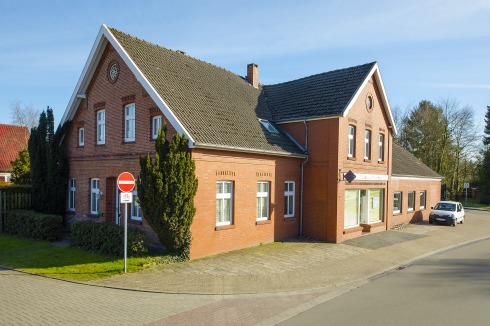 Das Haus des Urgroßvaters im Orstkern von Ihrhove vor dem Abriss<br />