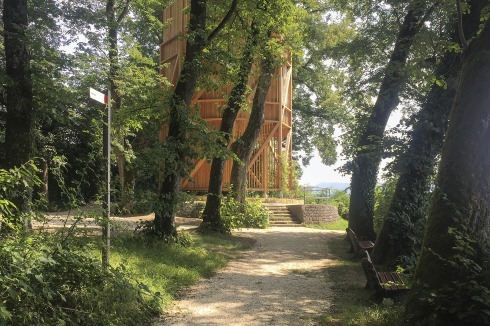 Station 4, Lindenturm in Schwäbisch Gmünd, von Florian Nagler Architekten, München<br />