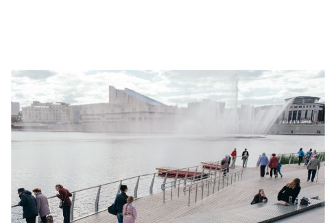 <strong>Shortlist</strong>  Revitalizing Kaban Lake Waterfront, Kazan, Russia, Turenscape / MAP Architects<br />