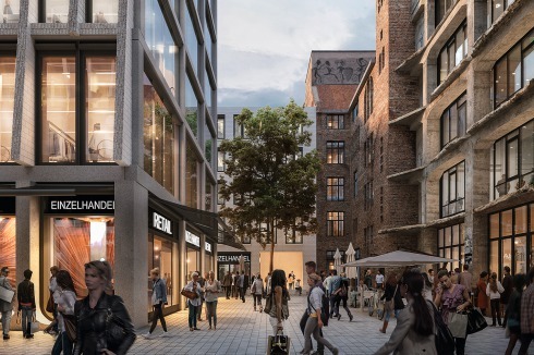 ... soll die Passage mit der östlichen Oranienburger Straße kurzschließen.<br />