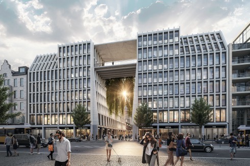 Überraschend uninspiriert wirkt das Passagengebäu­de von Herzog &amp; de Meuron zur Friedrichstraße.<br />