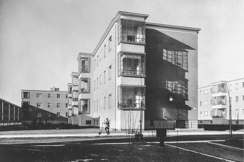 <span class="Bold">Die Krochsiedlung im Leipziger Stadtteil Gohlis wurde 1929 bis 1930 realisiert. Sie verkörperte damals neuzeitliche Wohnkultur.</span><span class="Bold"></span><br />